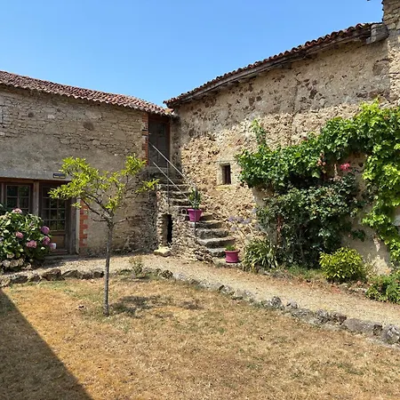 D'anjou - De Charme Avec Jacuzzi Bed & Breakfast La Roche Coutant